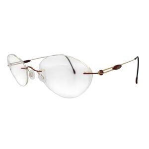 Silhouette M 7374 /20 V 8054 21-140mm Eyeglasses FRAMES ONLY - VERY GOOD
